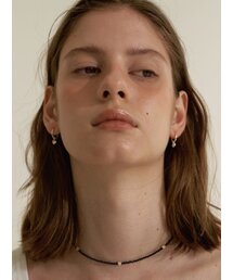 LOVE ME MONSTER（ラブミーモンスター）の「Black Onyx & Heart  Choker（ネックレス）」