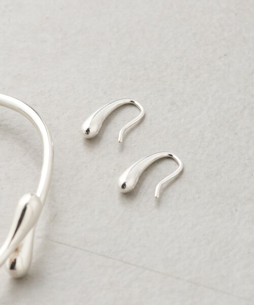 ear PAPILLONNER（イアパピヨネ）の「《スターリングシルバー使用》プチ涙ピアス（ピアス（両耳用）・レディース・シルバー/ゴールド・FREE）」の13枚目の写真
