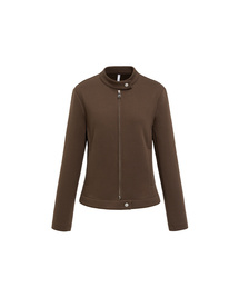 BUTTON SEOUL（ボタンソウル）の「[ウィメンズ] ライオセルスタンドカラージップアップジャケット (3 COLORS)（その他アウター）」