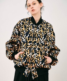 NOISE MAKER（ノイズメーカー）の「レオパードジャガード織オーバーサイズブルゾン（ブルゾン）」