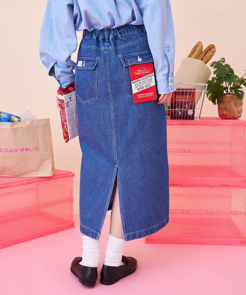 セール】【PENNEY'S】デニムワークスカート（デニムスカート