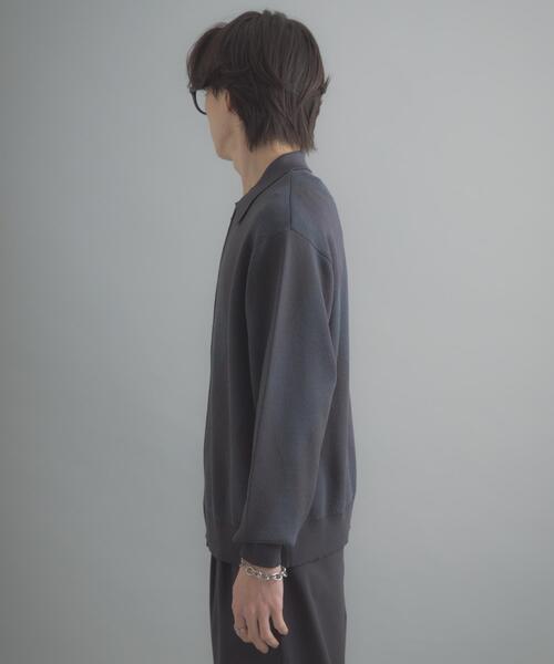 SENSE OF PLACE by URBAN RESEARCH(センスオブプレイスバイアーバンリサーチ)の「『洗濯可』アーガイルジップニットカーディガン(カーディガン/ボレロ・メンズ・ブルー/ネイビー・LARGE/MEDIUM)」の6枚目の写真