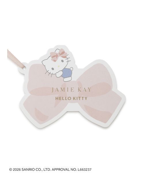JAMIE KAY（ジェイミーケイ）の「【HELLO KITTY】フリルスタイ（スタイ/よだれかけ・キッズ・アイボリー/ライトブルー・F）」の3枚目の写真
