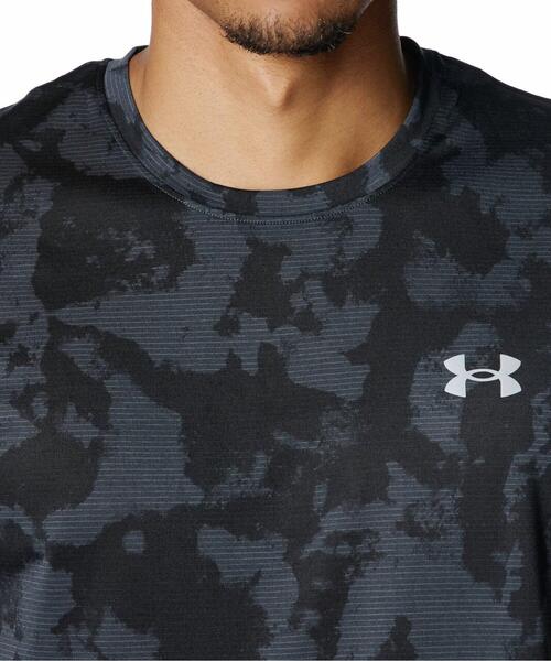UNDER ARMOUR(アンダーアーマー)の「UAローンチ プリント ショートスリーブ Tシャツ(ランニング/メンズ)(Tシャツ/カットソー・メンズ・カーキ・L/S/XL/M)」の4枚目の写真
