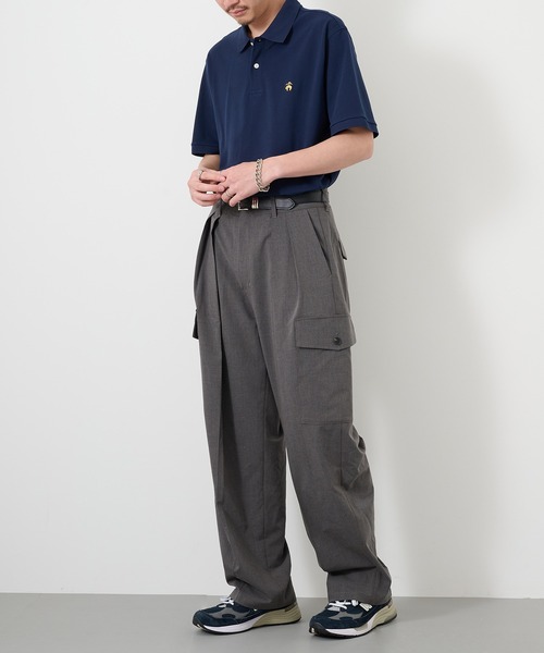 BROOKS BROTHERS(ブルックスブラザーズ)の「【BROOKS BROTHERS】Pima Cotton Pique Polo BB18200 UNTR(ポロシャツ・メンズ・ブラック/ホワイト/ネイビー・XL/L/M)」の17枚目の写真