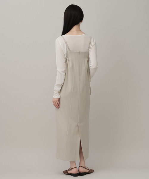 A part by（アパートバイ）の「【多機能】リネンライクキャミワンピース（ワンピース・レディース・ブルー/ベージュ/チャコールグレー・FREE）」の22枚目の写真