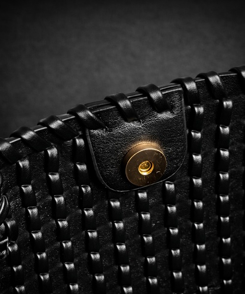 folka(フォルカ)の「1D52-KR Inter Weave Tote(トートバッグ・レディース・ブラック・ONESIZE)」の7枚目の写真