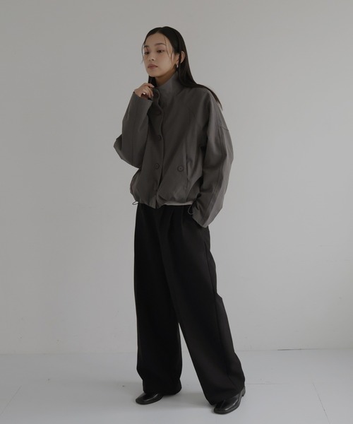 hellam スタンドカラーショートブルゾン hellam｜スタンドカラーショートブルゾン | Rakuten Fashion(楽天