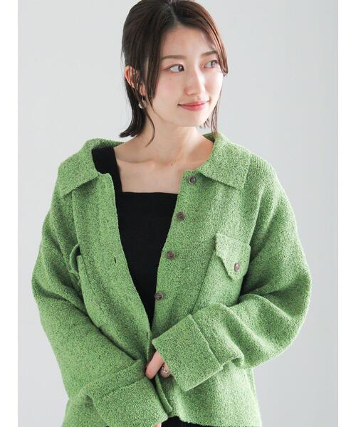 Te chichi（テチチ）の「テレコスクエアタンクトップ（Tシャツ/カットソー・レディース・チャコールグレー/オフホワイト/ブラック・F）」の5枚目の写真