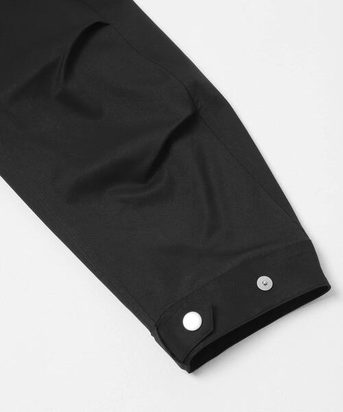 SENSE OF PLACE by URBAN RESEARCH（センスオブプレイスバイアーバンリサーチ）の「『撥水/防花粉』SKINProof ミリタリージャケット（ミリタリージャケット・レディース・アイボリー/ブラック・ONE）」の3枚目の写真