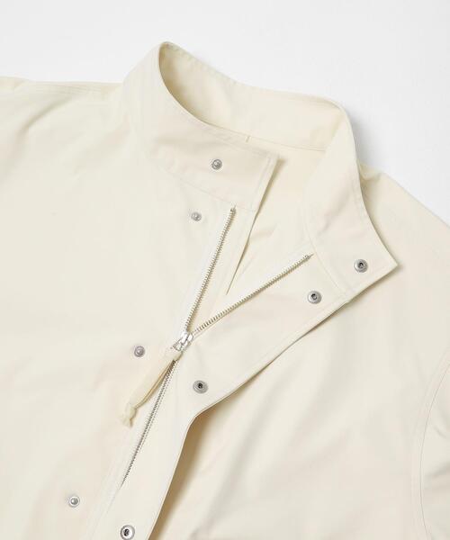 SENSE OF PLACE by URBAN RESEARCH（センスオブプレイスバイアーバンリサーチ）の「『撥水/防花粉』SKINProof ミリタリージャケット（ミリタリージャケット・レディース・アイボリー/ブラック・ONE）」の15枚目の写真