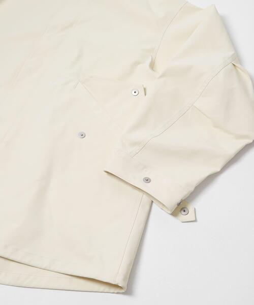 SENSE OF PLACE by URBAN RESEARCH（センスオブプレイスバイアーバンリサーチ）の「『撥水/防花粉』SKINProof ミリタリージャケット（ミリタリージャケット・レディース・アイボリー/ブラック・ONE）」の16枚目の写真