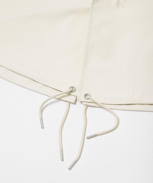 SENSE OF PLACE by URBAN RESEARCH（センスオブプレイスバイアーバンリサーチ）の「『撥水/防花粉』SKINProof ミリタリージャケット（ミリタリージャケット・レディース・アイボリー/ブラック・ONE）」の20枚目の写真