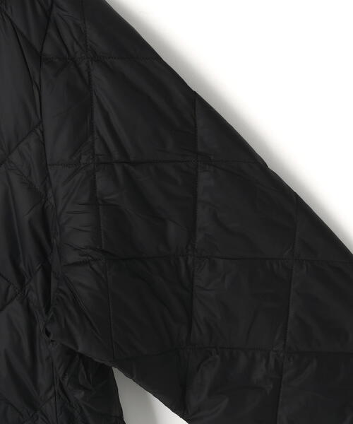 TAION(タイオン)の「TAION/タイオン/CITY CREW NECK DOWN JACKET(ダウンジャケット/コート・レディース・ブラック/ホワイト系2・S/M/L)」の9枚目の写真