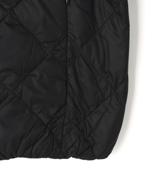 TAION(タイオン)の「TAION/タイオン/CITY CREW NECK DOWN JACKET(ダウンジャケット/コート・レディース・ブラック/ホワイト系2・S/M/L)」の7枚目の写真