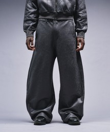 ANDER HUNK（アンダーハンク）の「Leather Like Coated Sweat Pants / レザーライクコーティングスウェットパンツ（スウェットパンツ）」