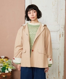 Jocomomola（ホコモモラ）の「Chorlito 千鳥チェックフード付きジャケット（その他アウター）」