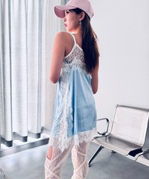 Y2K SYNAPSE FACTORY（ワイツーケー シナプスファクトリー）の「【サテン】ワンピース（ワンピース）」