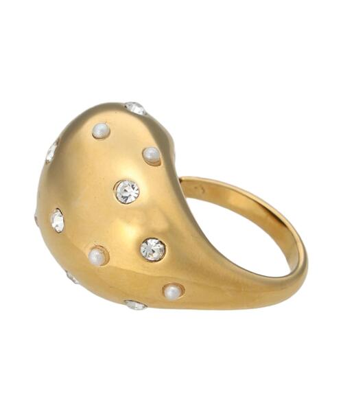 Te chichi（テチチ）の「パールビジューボリュームリング（ピアス（両耳用）・レディース・ゴールド・F）」の4枚目の写真