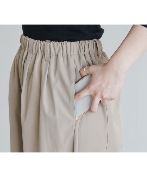 reca（レカ）の「タックコクーンパンツ（その他パンツ・レディース・ブラック/ベージュ/カーキ/ブラウン・M）」の14枚目の写真