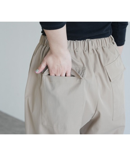 reca（レカ）の「タックコクーンパンツ（その他パンツ・レディース・ブラック/ベージュ/カーキ/ブラウン・M）」の16枚目の写真