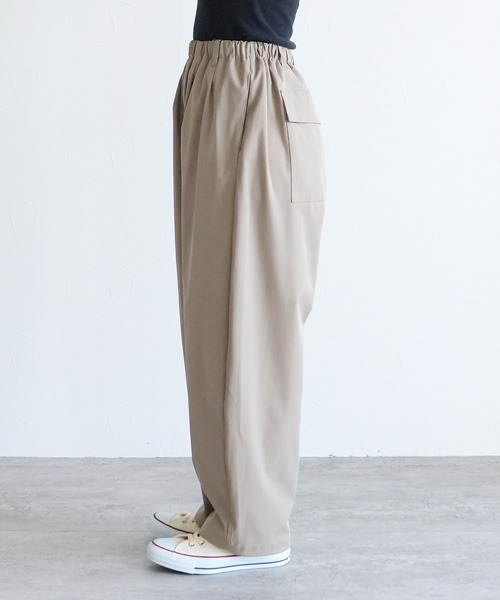 reca（レカ）の「タックコクーンパンツ（その他パンツ・レディース・ブラック/ベージュ/カーキ・M）」の17枚目の写真