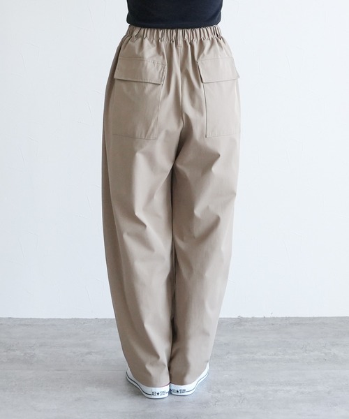 reca（レカ）の「タックコクーンパンツ（その他パンツ・レディース・ブラック/ベージュ/カーキ・M）」の18枚目の写真