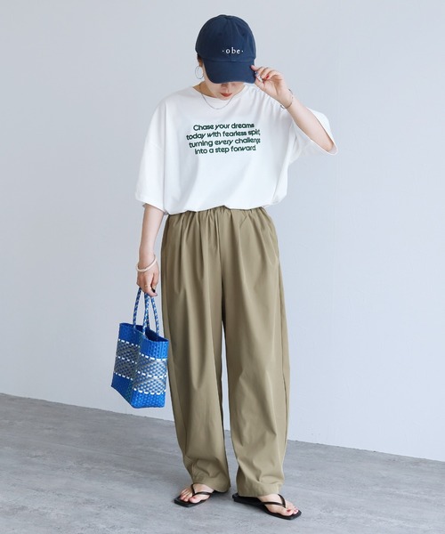 reca（レカ）の「タックコクーンパンツ（その他パンツ・レディース・ブラック/ベージュ/カーキ/ブラウン・M）」の21枚目の写真