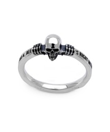 Dr MONROE（ドクターモンロー）の「SV925 スモールスカルリング（リング）」