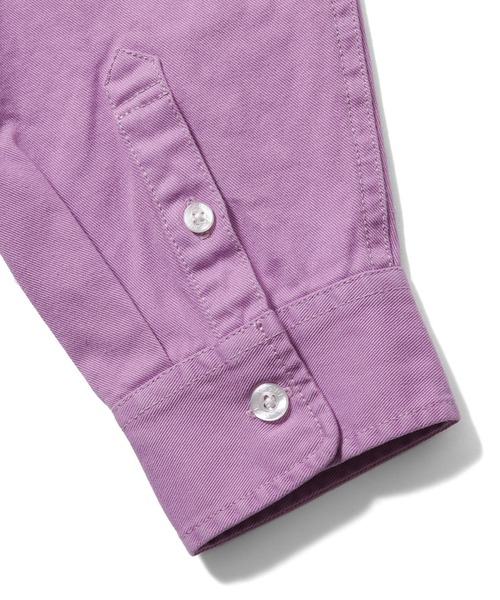 X-girl（エックスガール）の「FACE PATCH 2WAY LENGTH L/S SHIRT（シャツ/ブラウス・レディース・ライトピンク/ブラック/ホワイト・M/S）」の16枚目の写真