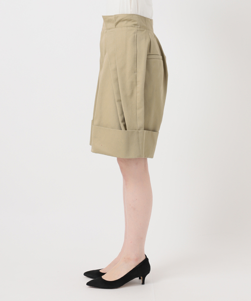 Spick & Span(スピックアンドスパン)の「《一部店舗+WEB限定》Glyph Chino Bermuda Pants(その他パンツ・レディース・ベージュ・38/36)」の5枚目の写真