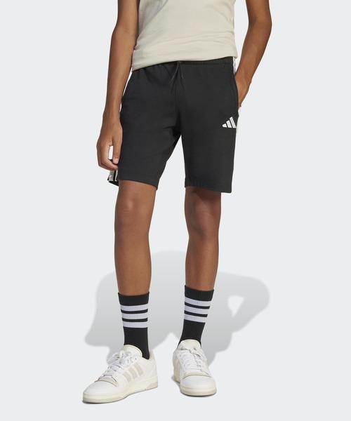 adidas（アディダス）の「エッセンシャルズ ショーツ キッズ / ハーフパンツ / アディダス adidas（その他パンツ・キッズ・ブラック・150/130/140/160）」の5枚目の写真