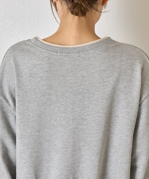 Jena espace merveilleux(ジェナ エスパスメルヴェイユ)の「裾バルーンプルオーバー(Tシャツ/カットソー・レディース・チャコールグレー/グレー/オフホワイト・FREE)」の16枚目の写真