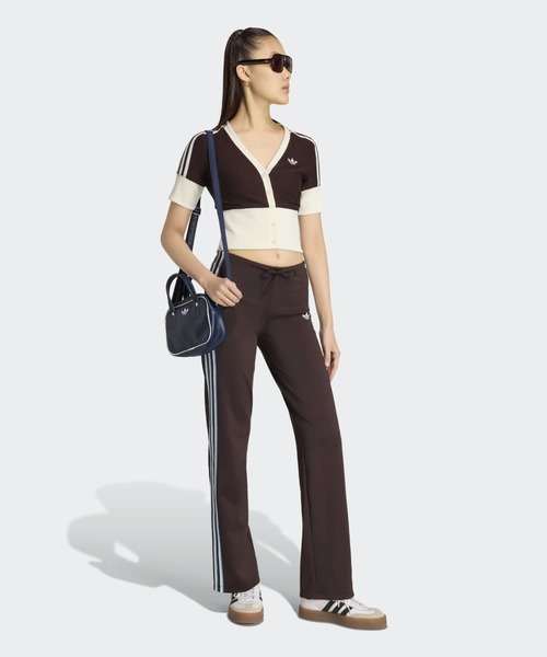 adidas(アディダス)の「adidas/アディダス SLOUCHY STRAIGHT LEG PANTS トレフォイルロゴ ストレート レッグ パンツ 2026年 夏 夏服 秋服(その他パンツ・レディース・ブラウン/ベージュ・S/M/L)」の7枚目の写真