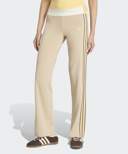 adidas(アディダス)の「adidas/アディダス SLOUCHY STRAIGHT LEG PANTS トレフォイルロゴ ストレート レッグ パンツ 2026年 夏 夏服 秋服(その他パンツ・レディース・ブラウン/ベージュ・S/M/L)」の9枚目の写真