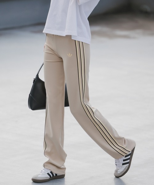 adidas(アディダス)の「adidas/アディダス SLOUCHY STRAIGHT LEG PANTS トレフォイルロゴ ストレート レッグ パンツ 2026年 夏 夏服 秋服(その他パンツ・レディース・ブラウン/ベージュ・S/M/L)」の13枚目の写真