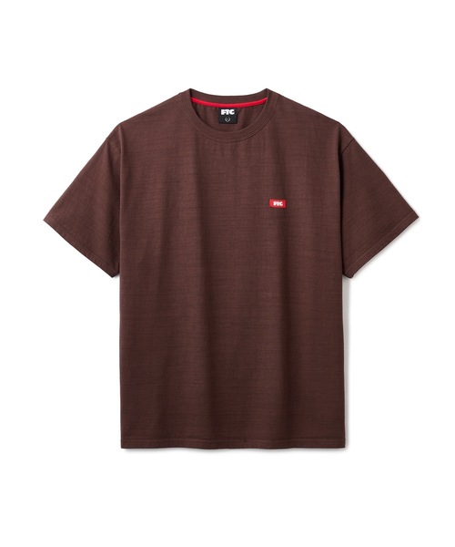 FTC（エフティーシー）の「SMALL BOX LOGO TEE（Tシャツ/カットソー・メンズ・ホワイト/ブラウン/ネイビー/ブラック/グレー・SMALL/LARGE/X-LARGE/MEDIUM）」の4枚目の写真
