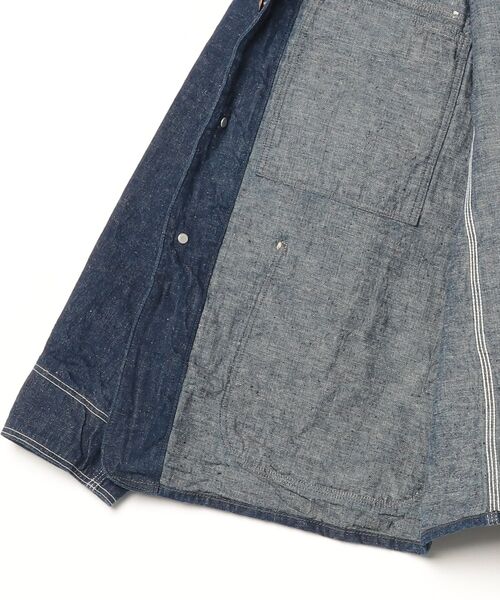 orSlow(オアスロウ)の「orSlow/オアスロウ 1950'S デニム カバーオール 1950'S COVERALL(デニムジャケット・メンズ・ワンウォッシュ・2/3)」の3枚目の写真