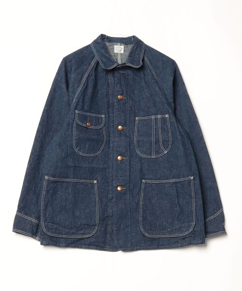 orSlow(オアスロウ)の「orSlow/オアスロウ 1950'S デニム カバーオール 1950'S COVERALL(デニムジャケット・メンズ・ワンウォッシュ・2/3)」の13枚目の写真