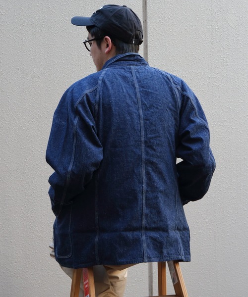 orSlow(オアスロウ)の「orSlow/オアスロウ 1950'S デニム カバーオール 1950'S COVERALL(デニムジャケット・メンズ・ワンウォッシュ・2/3)」の8枚目の写真