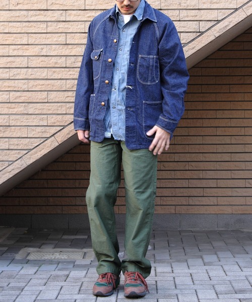 orSlow(オアスロウ)の「orSlow/オアスロウ 1950'S デニム カバーオール 1950'S COVERALL(デニムジャケット・メンズ・ワンウォッシュ・2/3)」の10枚目の写真
