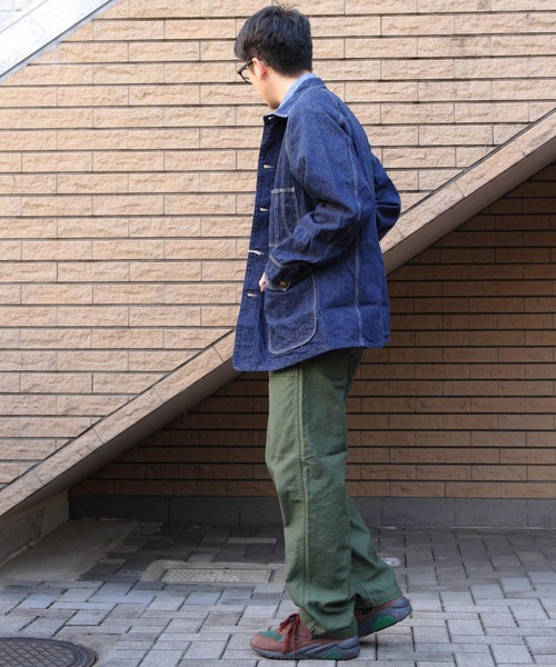 orSlow(オアスロウ)の「orSlow/オアスロウ 1950'S デニム カバーオール 1950'S COVERALL(デニムジャケット・メンズ・ワンウォッシュ・2/3)」の11枚目の写真