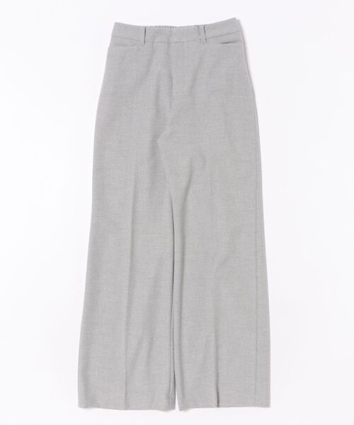 LAUTREAMONT（ロートレアモン）の「両面起毛ワイドパンツ≪ストレッチ≫（その他パンツ・レディース・グレー系その他/ブラック/ネイビー/ライトグレー/オフホワイト・7号/11号/9号）」の4枚目の写真