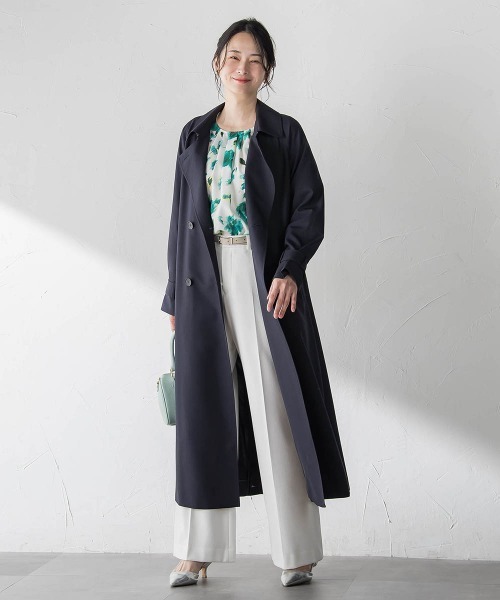 LAUTREAMONT(ロートレアモン)の「両面起毛ワイドパンツ≪ストレッチ≫(その他パンツ・レディース・グレー系その他/ブラック/ネイビー/ライトグレー/オフホワイト・7号/11号/9号)」の20枚目の写真