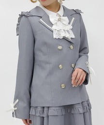 axes femme POETIQUE | Ｗ釦セーラージャケット(テーラードジャケット)