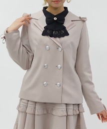 axes femme POETIQUE（アクシーズファムポエティック）の「Ｗ釦セーラージャケット（テーラードジャケット）」