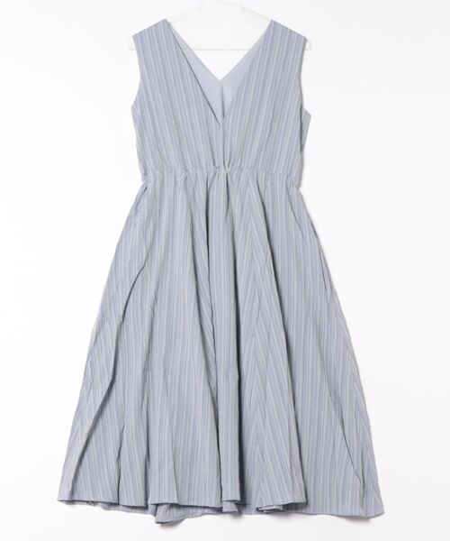 LUDICRUM(ルーディクルム)の「Vneck drawstring dress(ワンピース・レディース・ブラック/オフホワイト/ラベンダー・M/S)」の19枚目の写真