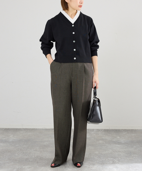 IENA AURALEE*IENA別注 ニットカーディガン 大人っぽさとトレンドを盛り込んだIENA的カジュアル服｜特集