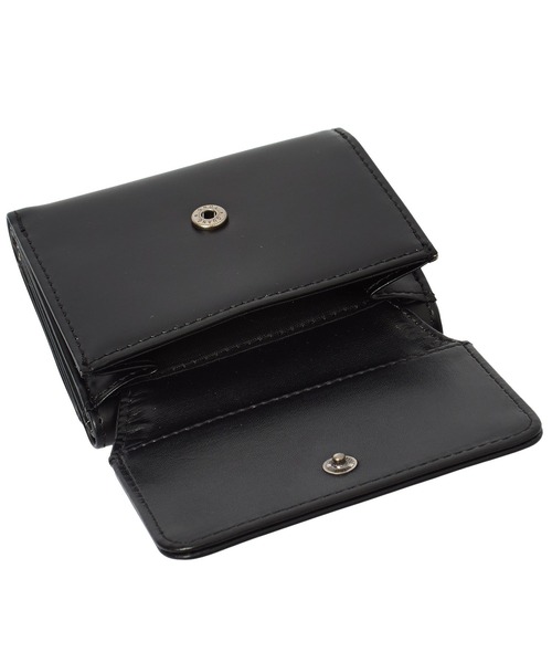 X-girl（エックスガール）の「METAL PLATE MINI WALLET（財布・レディース・ライトブルー/ブラック/ブラウン・ONE SIZE）」の10枚目の写真