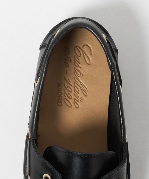 CASTELLANO（カステラーノ）の「＜CASTELLANO＞ モカレース SLP（ローファー・レディース・ブラック・39/37/38）」の7枚目の写真